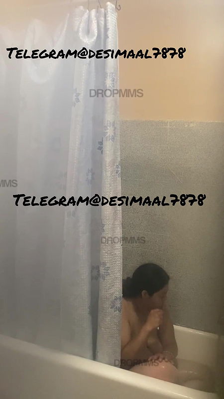 Desi Mom spying by son in bathroom