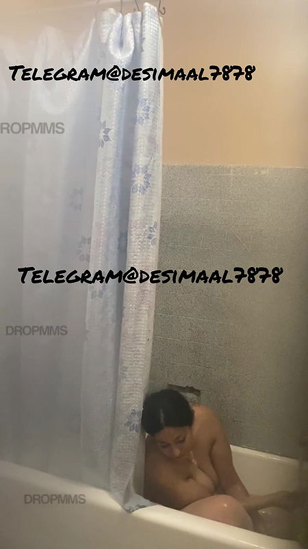 Desi Mom spying by son in bathroom