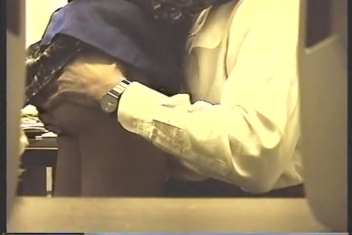 Secretary fucks boss in office and gets cum in pussy