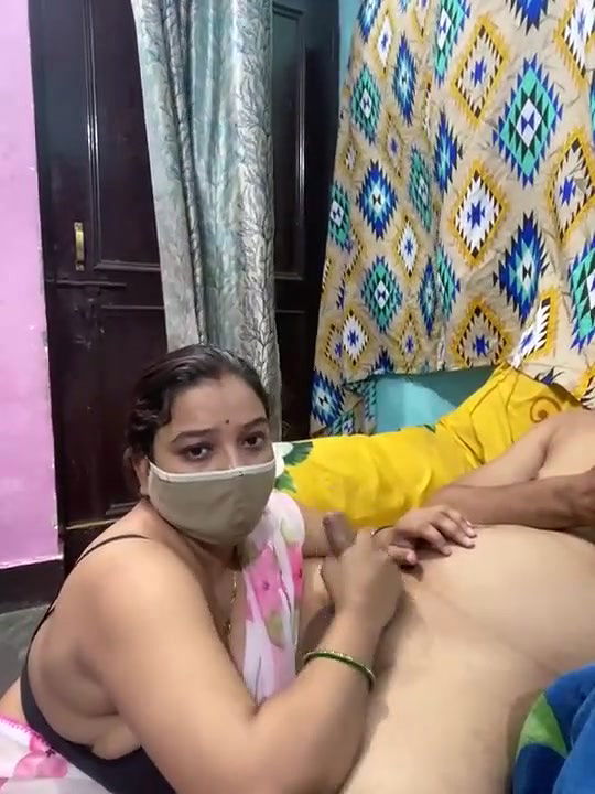 Slut Wife Giving Handjob and Blowjob