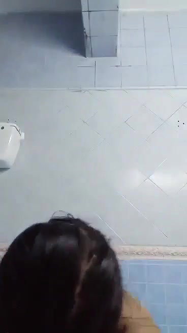 bengali girl in bathroom strips dresses and nude show