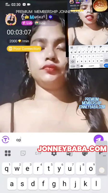 Young muskan chamet nude show