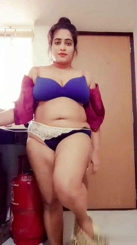 Busty Bangla naked Boudhi strips and shows her body