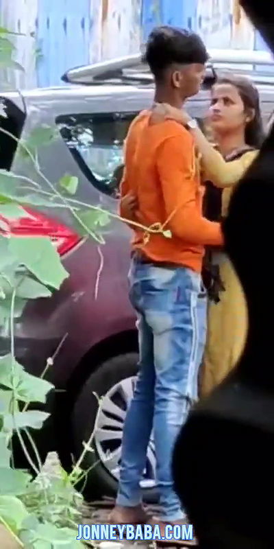 Hidden camera capture enjoying rodeside video