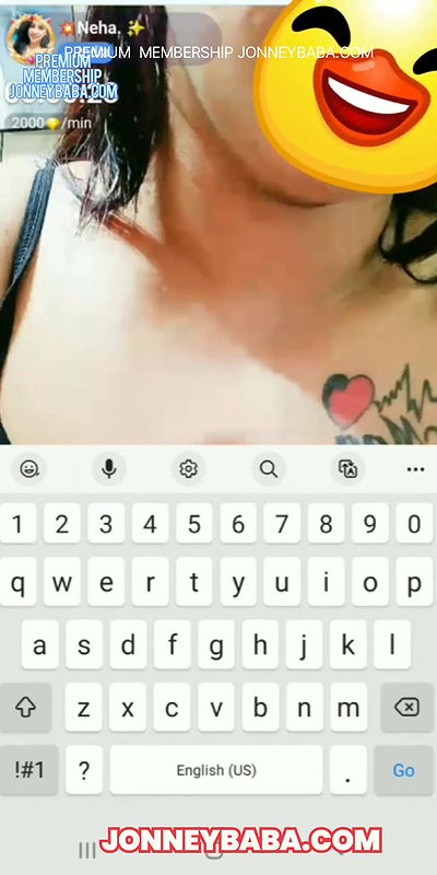 Neha cute girl chamet boobs show