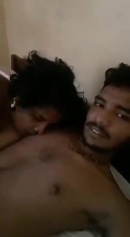 Indian aunty enjoying sex with young neighbor boy