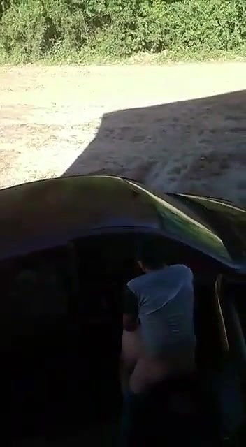 Caught friend wife standing doggy style