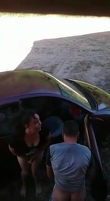 Caught friend wife standing doggy style