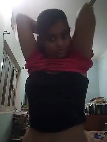 This Indian babe loves massaging her tits on webcam and I love that nasty girl