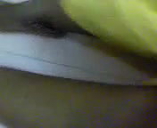 Kinky amateur dark skinned Indian girlie flashed her cute titties