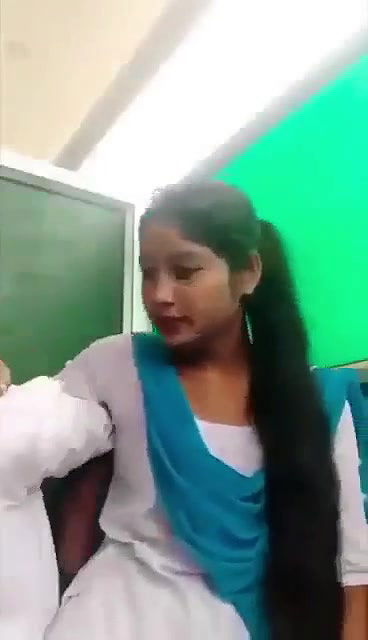 Cute girl with BF in Private room