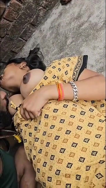 horny village couple sex on rooftop with oral sex