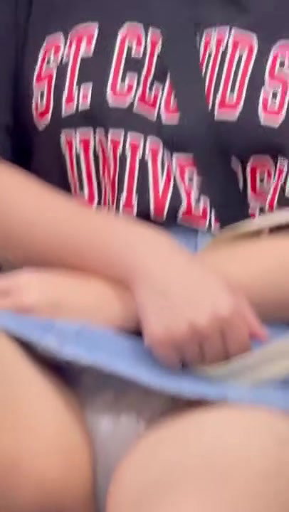 Japanese girl upskirt on train and toilet