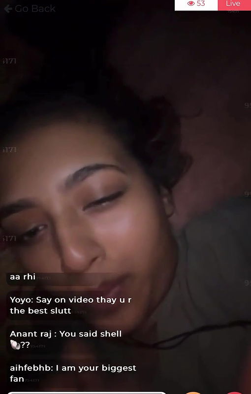 Indian model Divya Mandal flashes boob in group chat