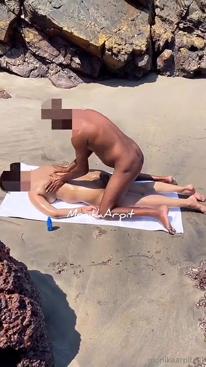 Monika Arpit monikaarpitcpl A Real Indian Hotwife From Pune 2 Goa Beach India