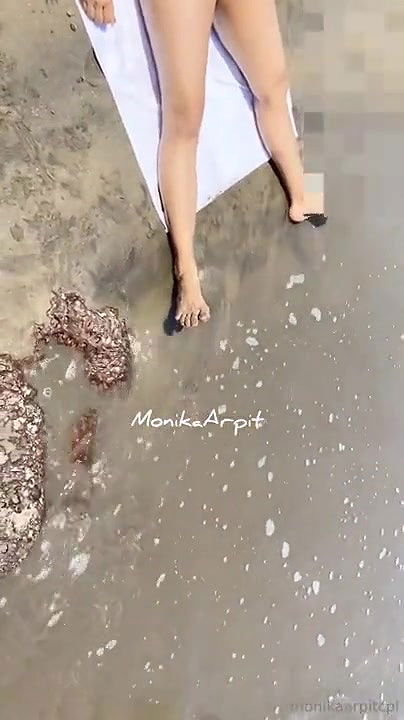 Monika Arpit monikaarpitcpl A Real Indian Hotwife From Pune 2 Goa Beach India