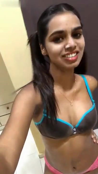 Indian Teen Showering and Posing