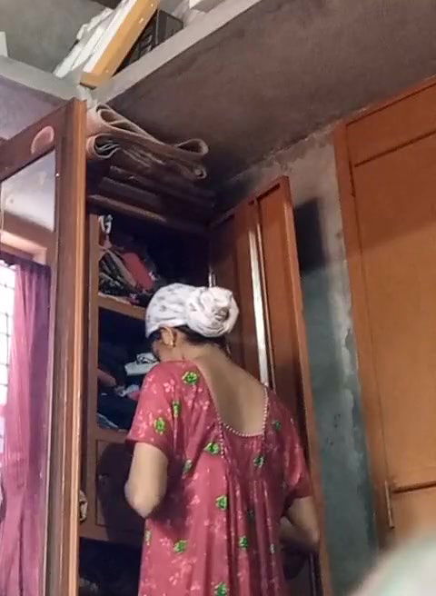 cute Tamil sister dress change special ops by bro
