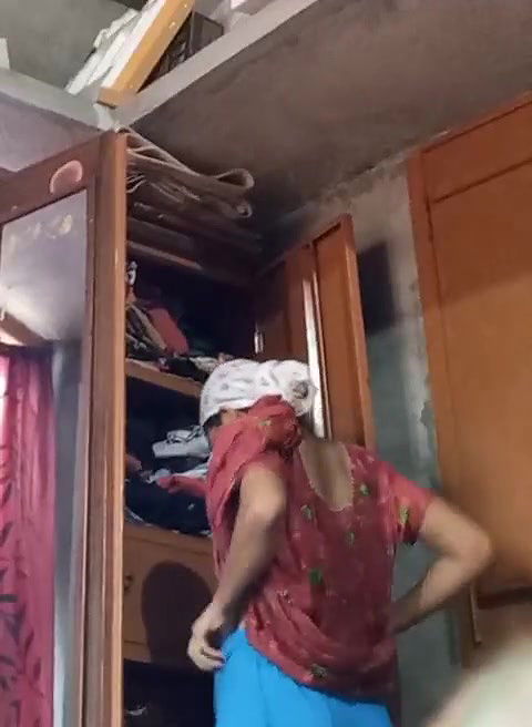 cute Tamil sister dress change special ops by bro