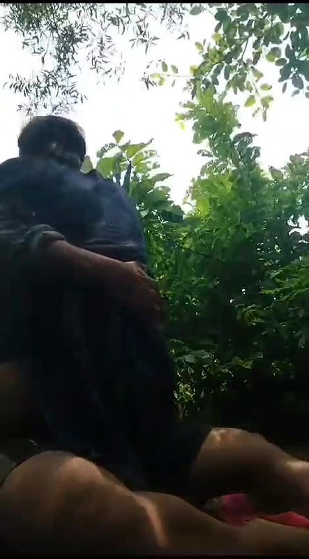 slim tribal village girl fucking outdoor with lover