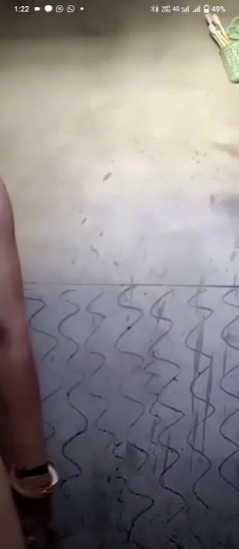 mature village wife hot show before nude bath