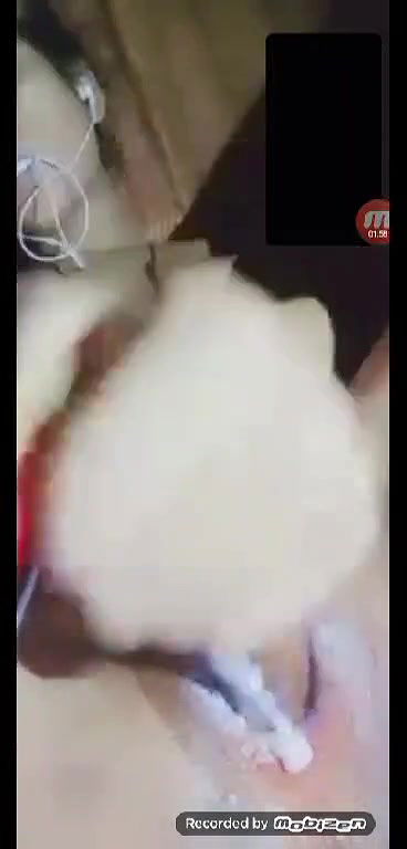 video call sex masturbating creamy pussy viral GF