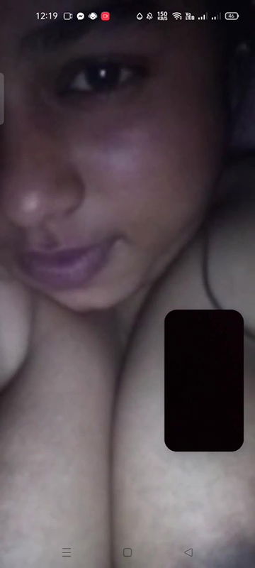 dark brown nipples girlfriend viral video call sex