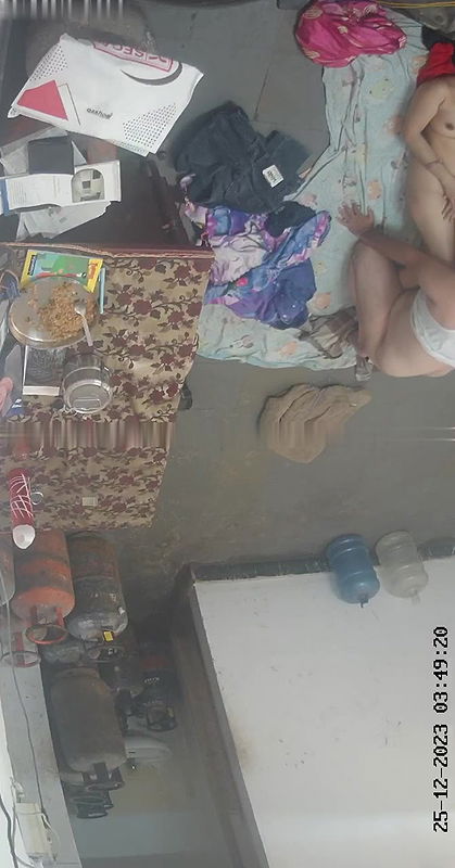 CCTV desi couple sex at home in hardcore raw video