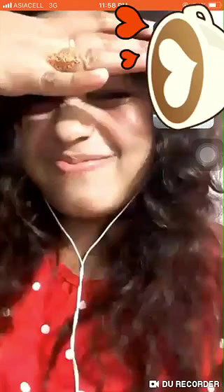 Cute expression bhabhi shows boobs and pussy on video call