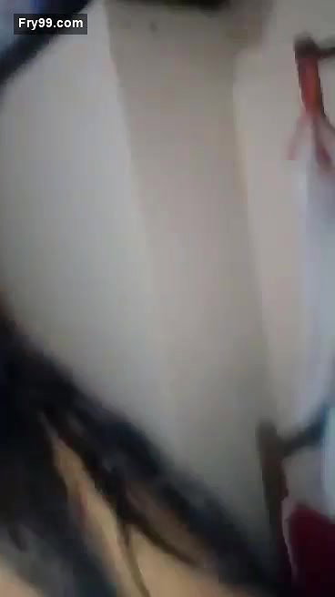 Very cute girl giving pussy wide open closeup