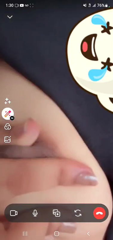 Bangladeshi maal video call boobs show to lover