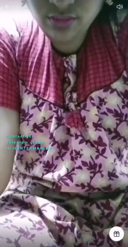 cute Telugu bhabhi shows big boobs and hot pussy