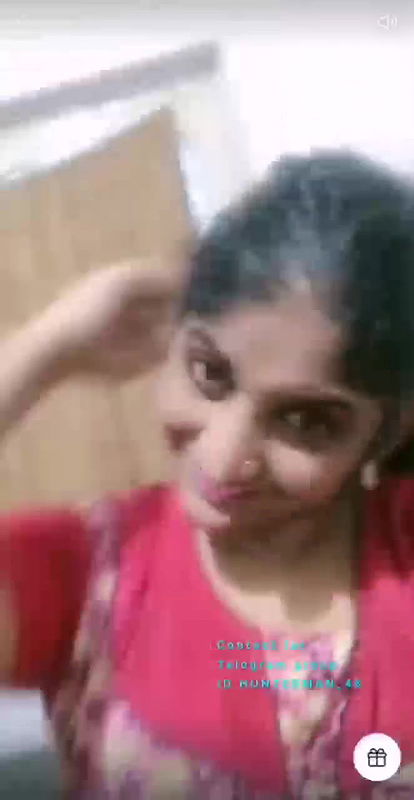 cute Telugu bhabhi shows big boobs and hot pussy