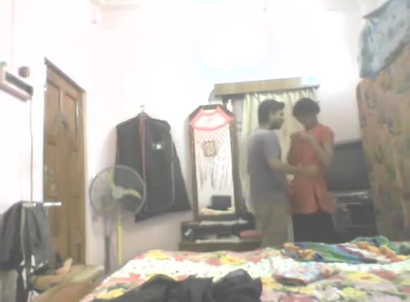 All natural amateur Indian housewife gets her boobies sucked by hubby