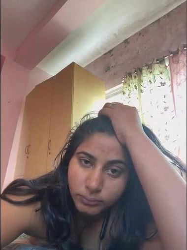 busty nude girl Indian fingering horny pussy