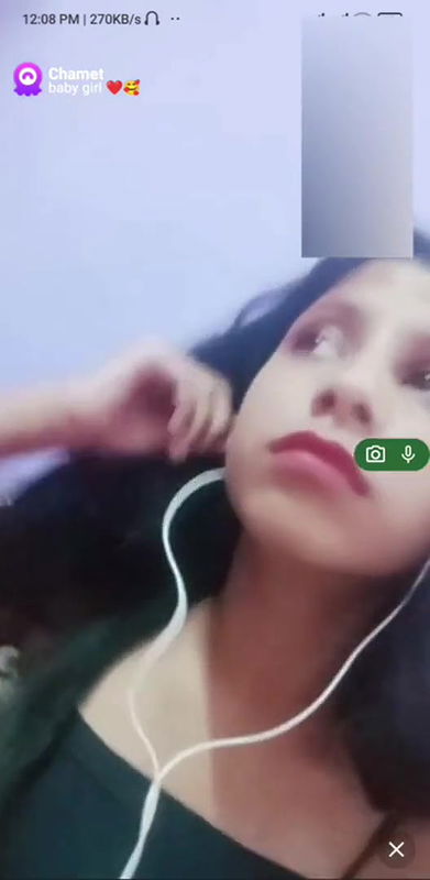 cute Chamet girl live nude big boobs showing