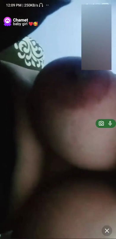 cute Chamet girl live nude big boobs showing