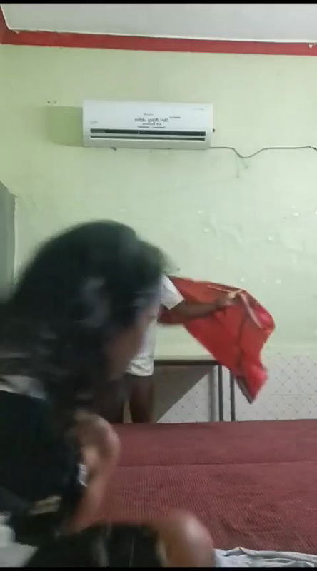 adorable Indian lovers sex with back fuck