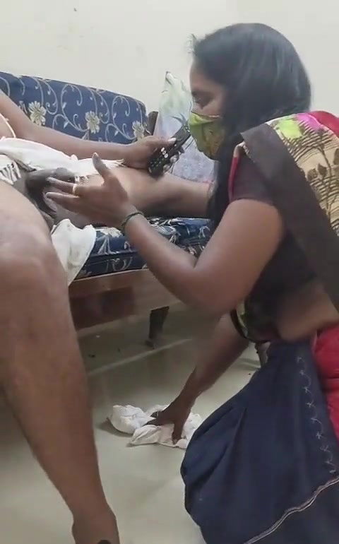 Tamil maid threesome sex with owner and friend
