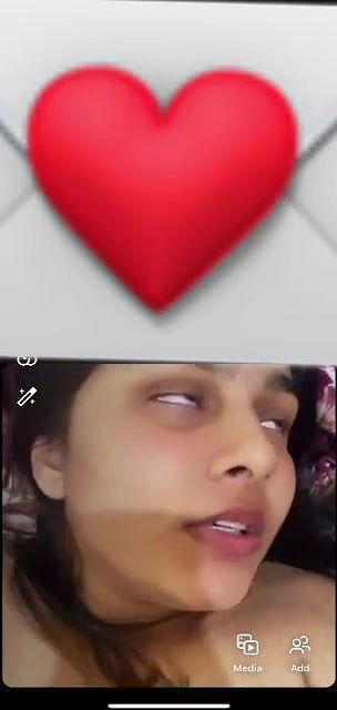 topless selfie video GF playing with big boobs