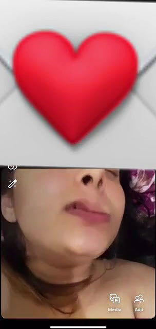 topless selfie video GF playing with big boobs