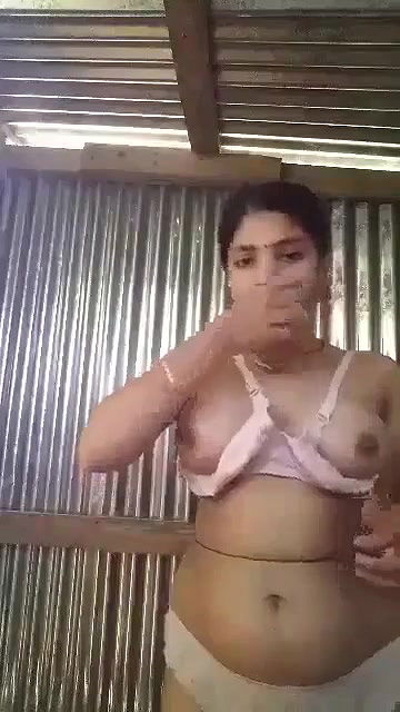 village girl striptease boob show video making