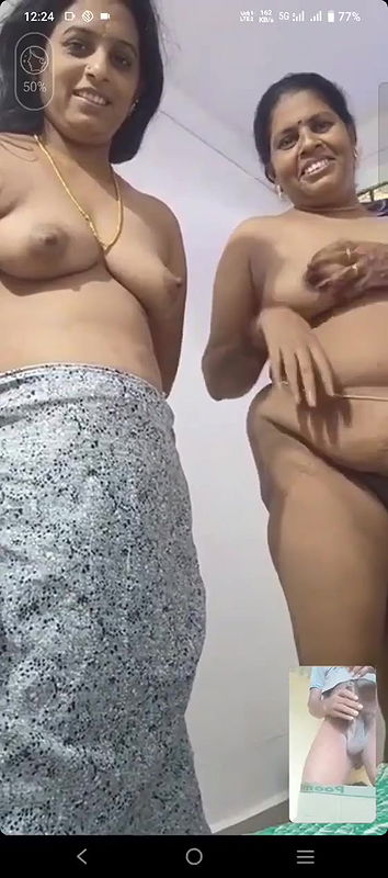 Indian mature lesbian aunties video call sex chat