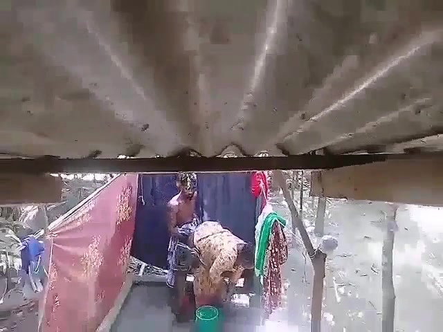 Cheater mature village bhabhi Fucking by devar in bathroom, when someone calling her from outside