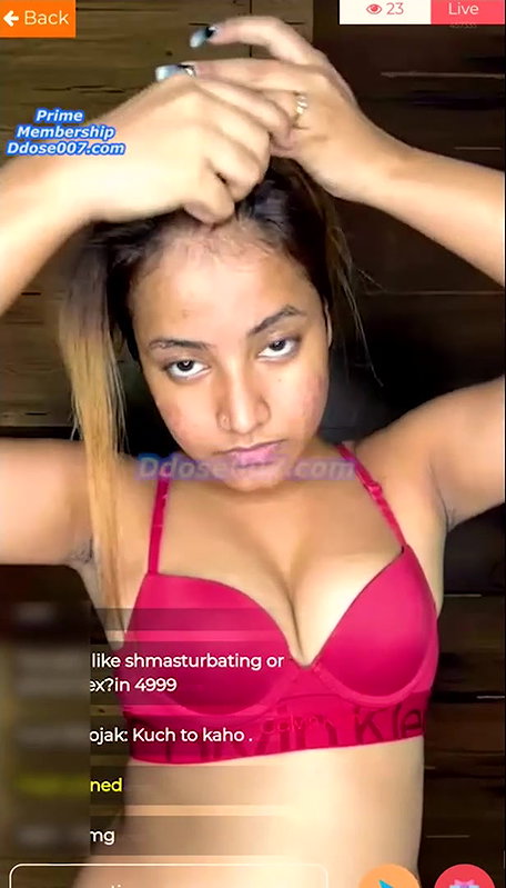 Brishti Samaddar Ass Show on App Live