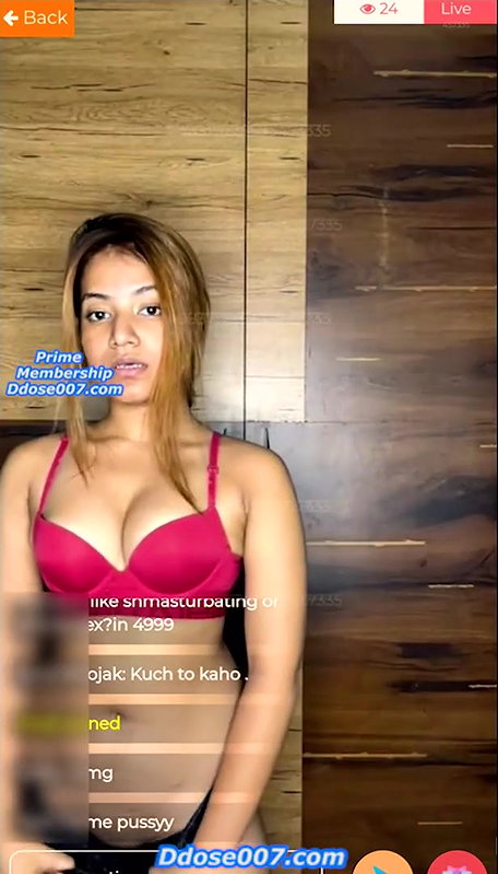 Brishti Samaddar Ass Show on App Live