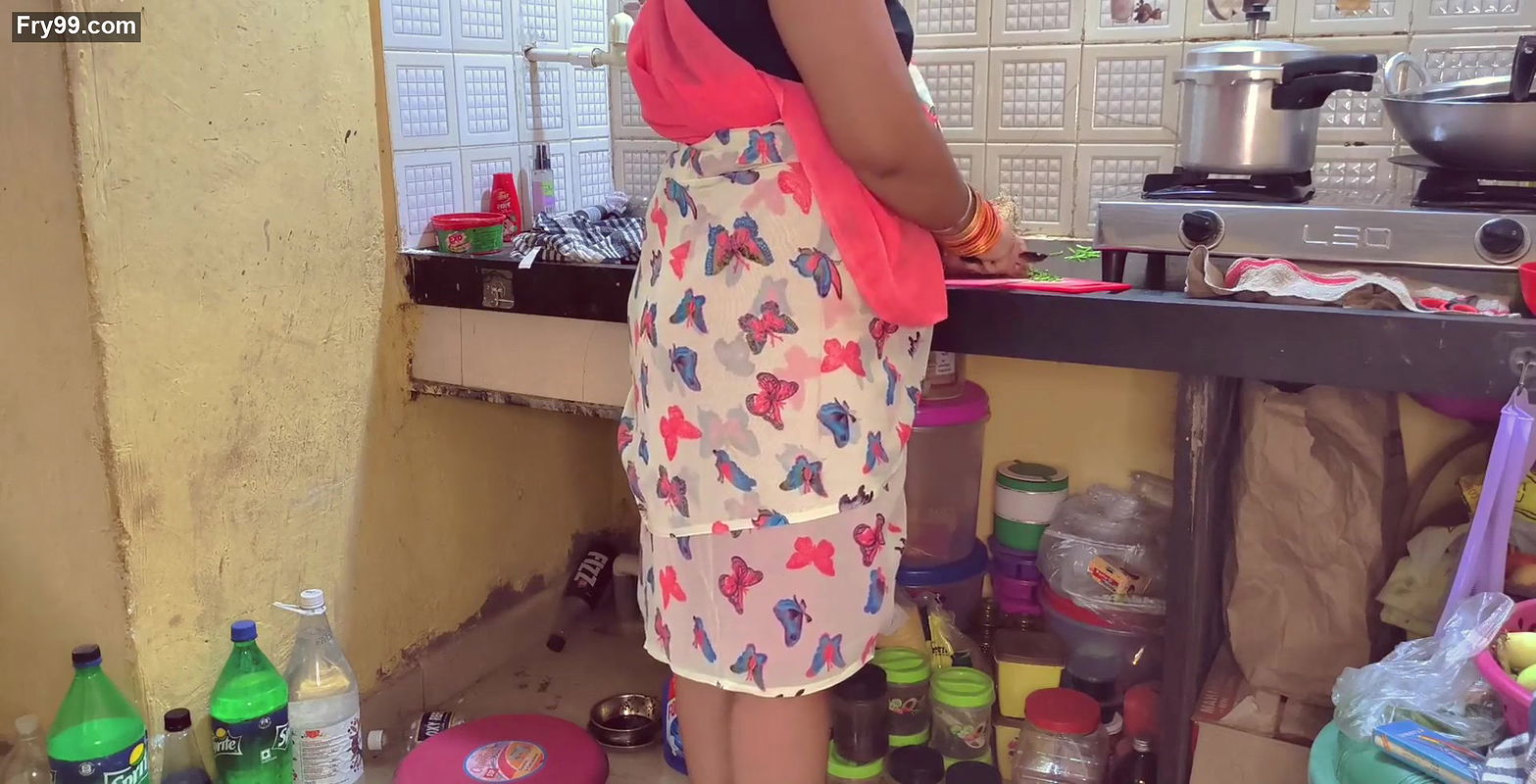 Indian hot StepMom got frustrated with stepdad