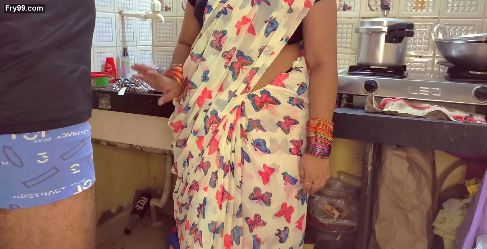 Indian hot StepMom got frustrated with stepdad