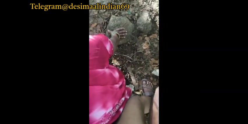 Village aunty forced for sex in jungle