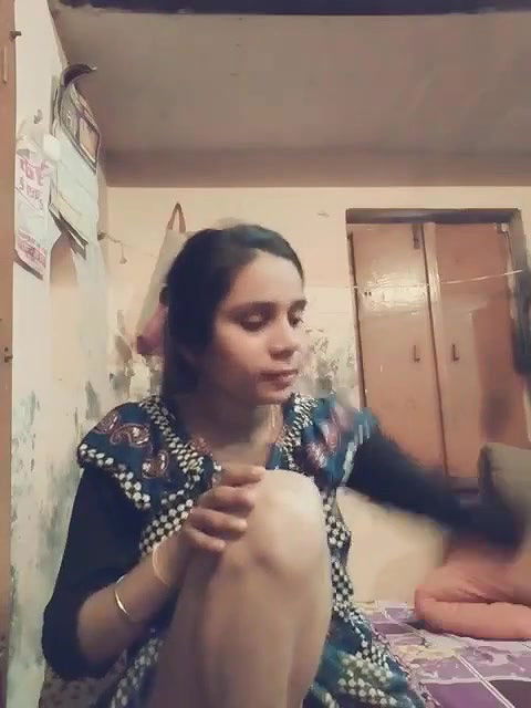 Beautiful indian cute collage girl showing boobs